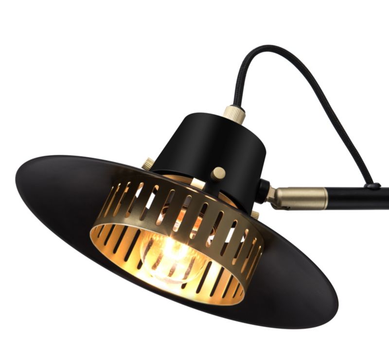 GoodHome Delagoa væglampe 1 x E27 mat-sort