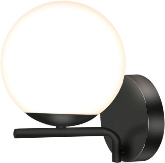 GoodHome Dorres væglampe 1 x E14 40 W IP44 mat-sort