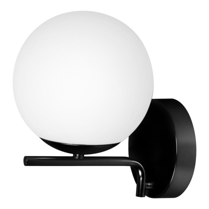 GoodHome Dorres væglampe 1 x E14 40 W IP44 mat-sort