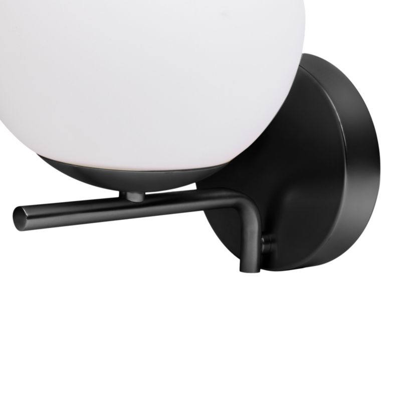 GoodHome Dorres væglampe 1 x E14 40 W IP44 mat-sort