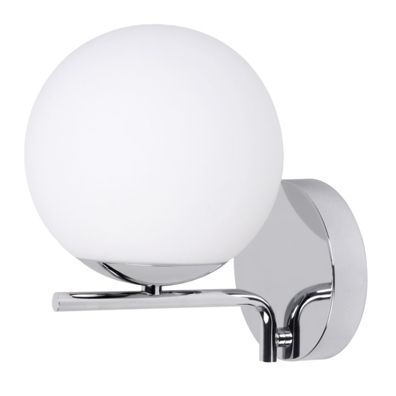 GoodHome Dorres E14 IP44 krom væglampe