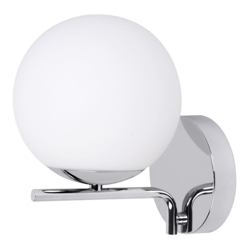 GoodHome Dorres E14 IP44 krom væglampe