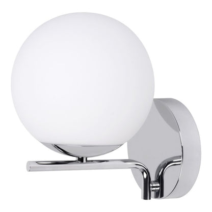 GoodHome Dorres E14 IP44 krom væglampe