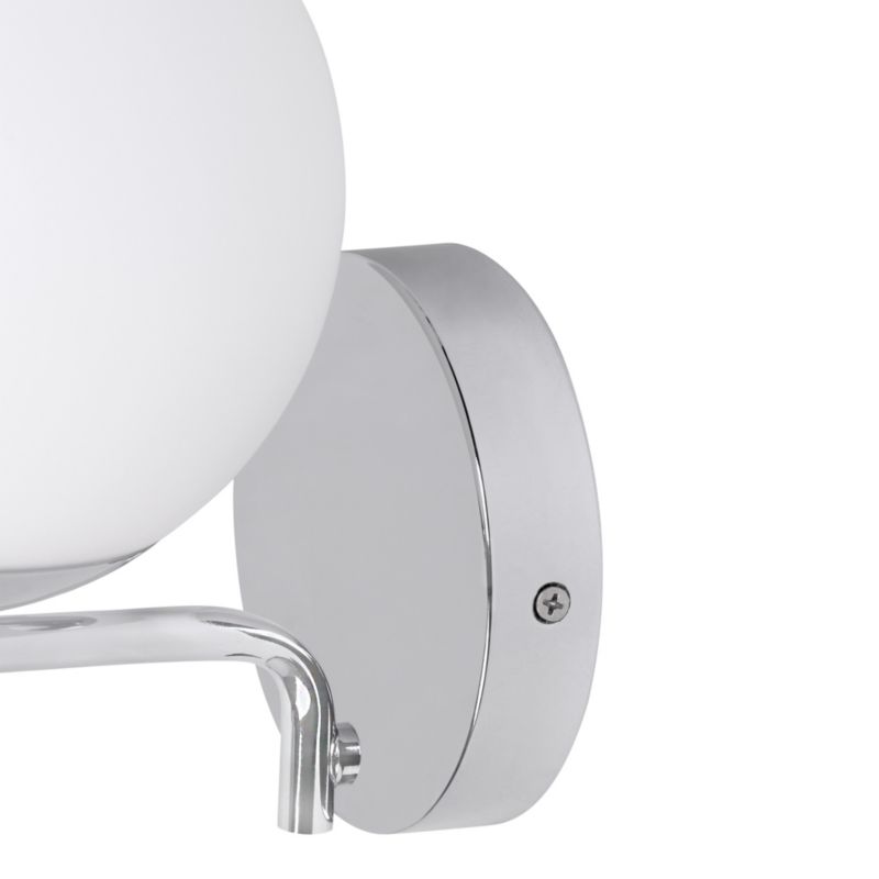 GoodHome Dorres E14 IP44 krom væglampe
