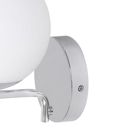 GoodHome Dorres E14 IP44 krom væglampe