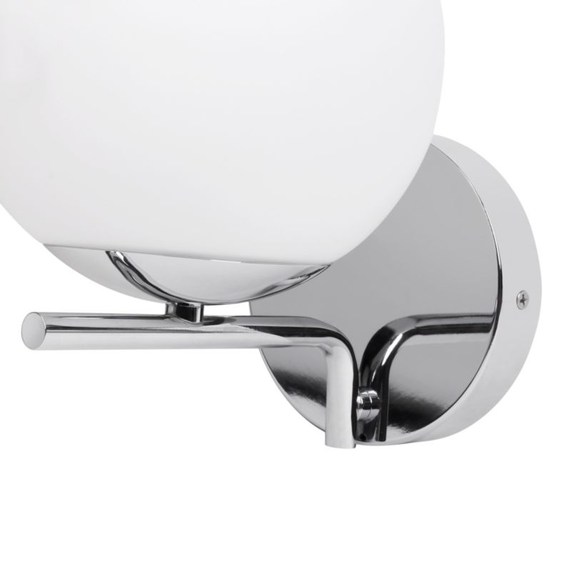 GoodHome Dorres E14 IP44 krom væglampe