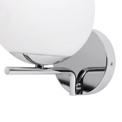 GoodHome Dorres E14 IP44 krom væglampe
