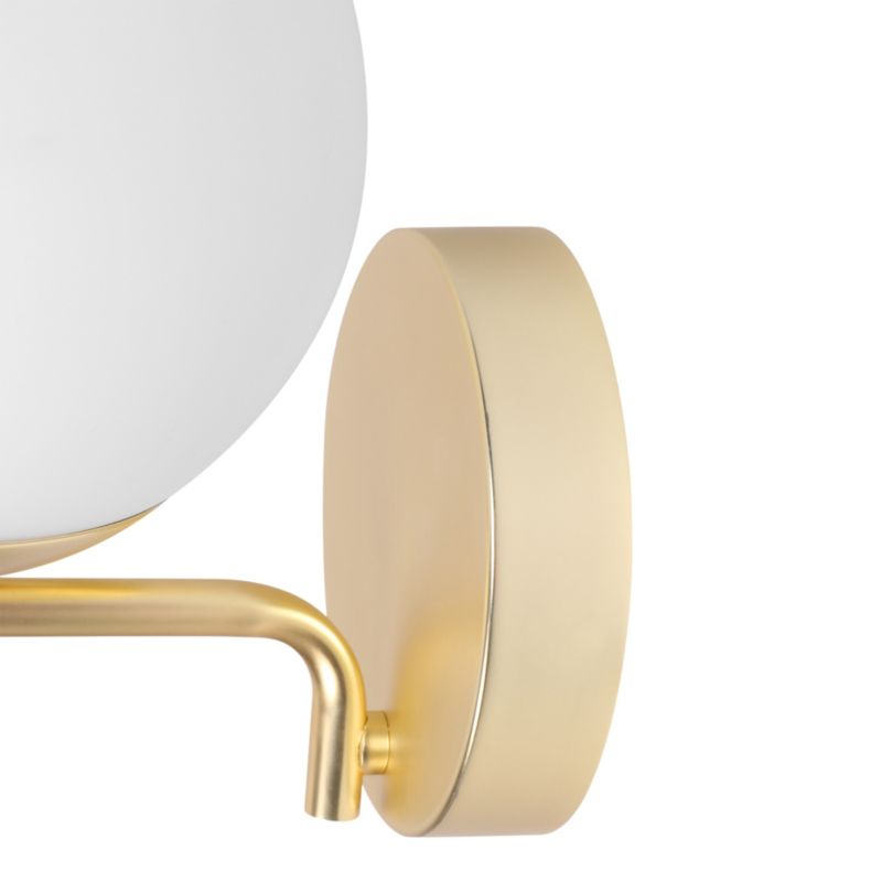 GoodHome Dorres væglampe E14 IP44 mat‑guld
