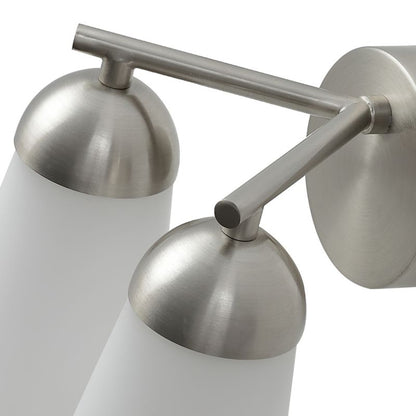 GoodHome Dudhon dobbelt væglampe 2 x G9 IP44 krom