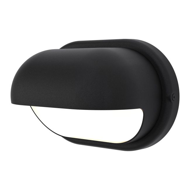 Væglampe Helmet 650 lm IP44 Sort