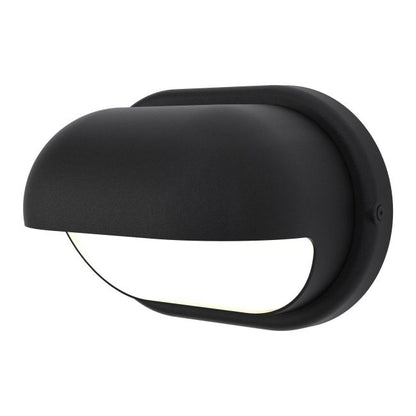Væglampe Helmet 650 lm IP44 Sort