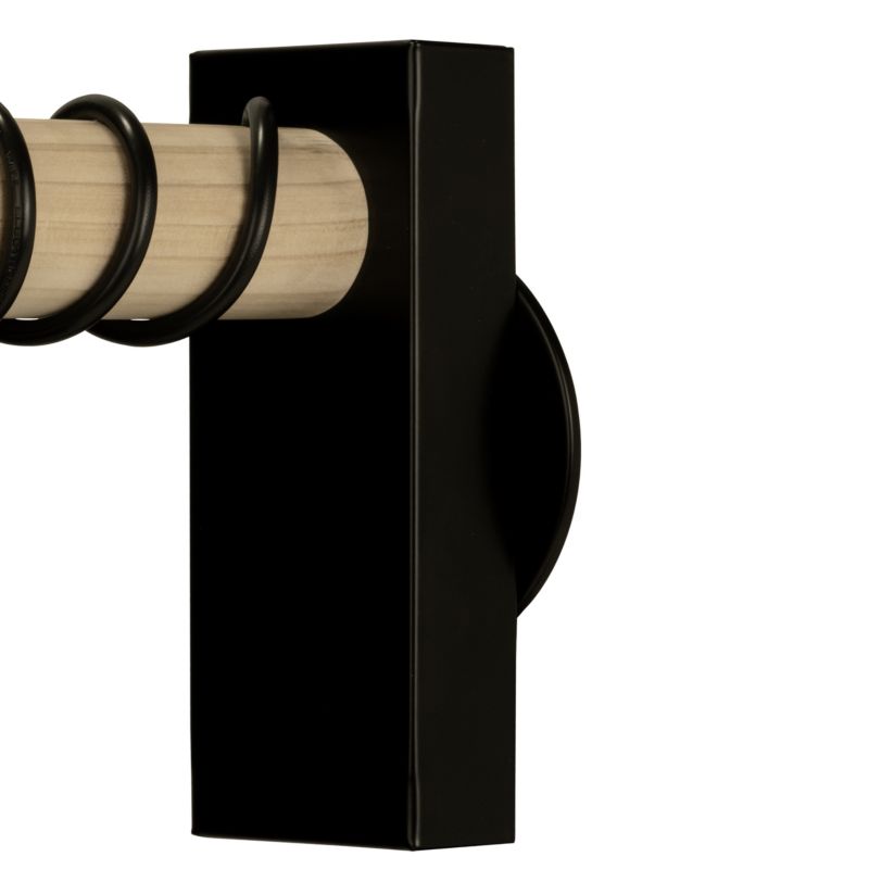 Væglampe GoodHome Hornero 1 x E27 træ