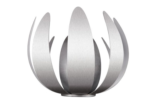 GoodHome Pleiones 1-punkts væglampe E14 aluminium