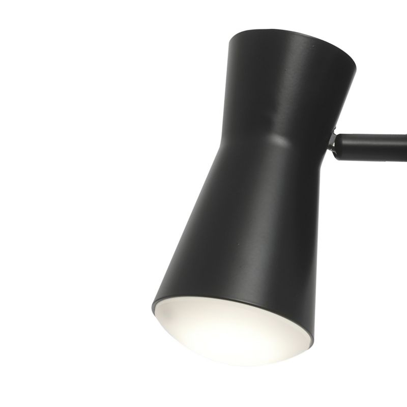 GoodHome Rathong væglampe 1 x GU10 IP44 mat-sort