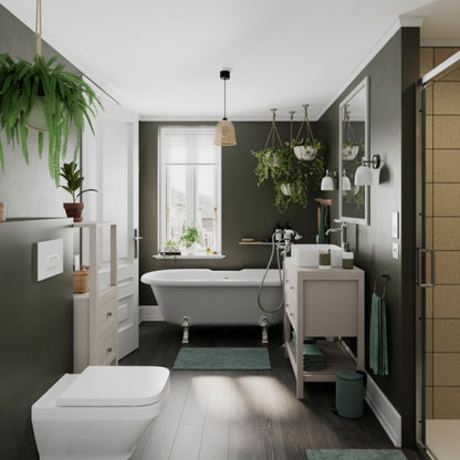 GoodHome Shafat væglampe 1 x G9 IP44 krom