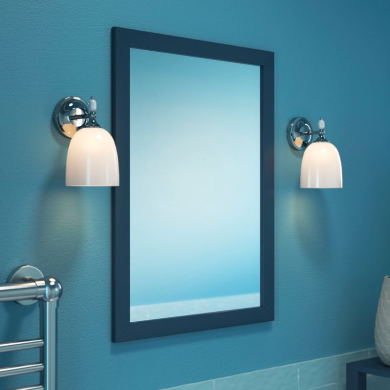 GoodHome Shafat væglampe 1 x G9 IP44 krom
