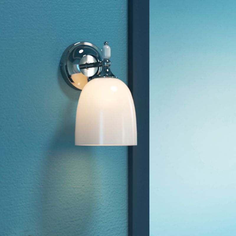GoodHome Shafat væglampe 1 x G9 IP44 krom