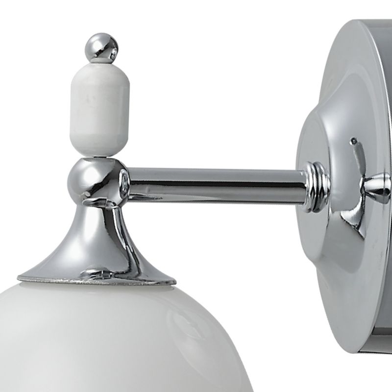 GoodHome Shafat væglampe 1 x G9 IP44 krom