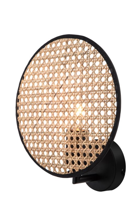 GoodHome Tonkin væglampe 1 x E27 rattan
