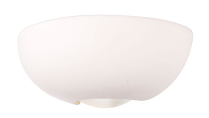 Væglampe Trecis 1-punkts E27 Hvid 24x13,5x9,8 cm