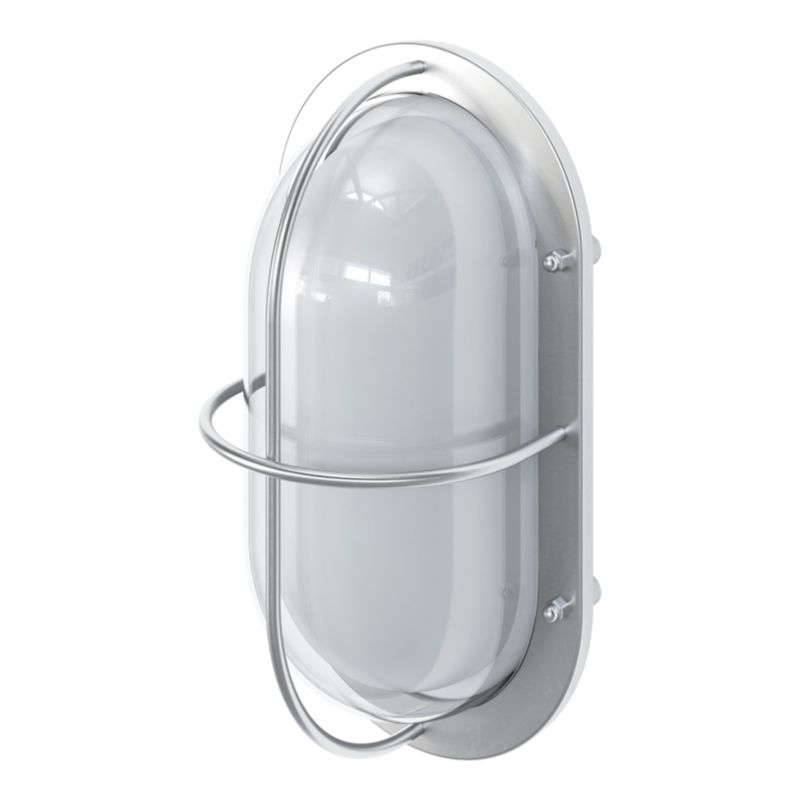 Væglampe Vallen 26 cm IP44 Stål