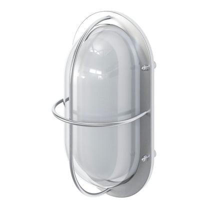 Væglampe Vallen 26 cm IP44 Stål