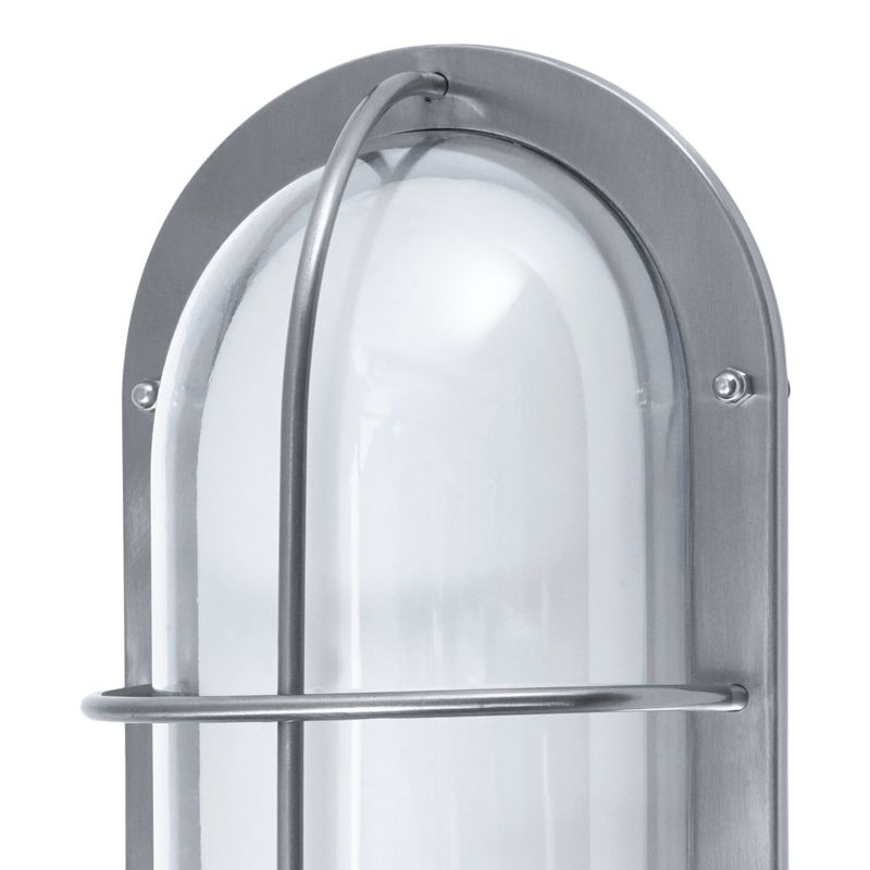 Væglampe Vallen 26 cm IP44 Stål