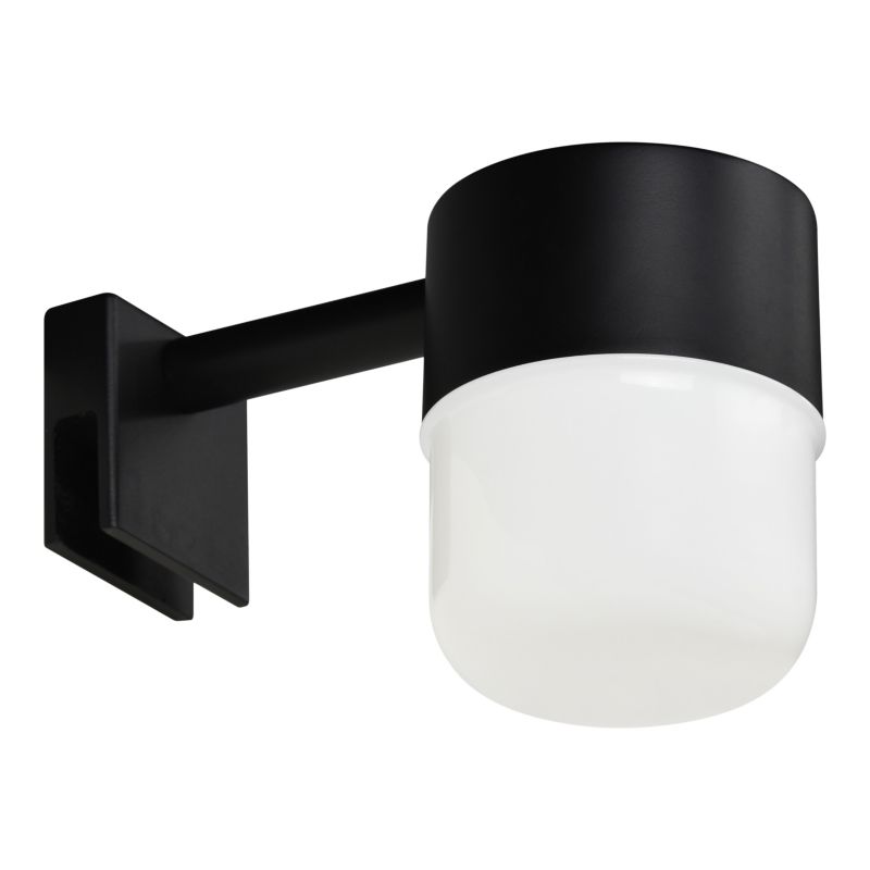 GoodHome Bovey 2-i-1 badeværelsesvæglampe 400 lm 4000 K 30 cm mat-sort
