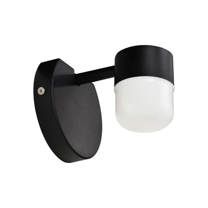 GoodHome Bovey 2-i-1 badeværelsesvæglampe 400 lm 4000 K 30 cm mat-sort