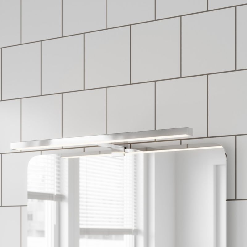 GoodHome Craven 3-i-1 badeværelsesvæglampe 1350 lm 4000 K 50 cm krom