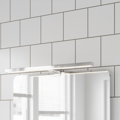 GoodHome Craven 3-i-1 badeværelsesvæglampe 1350 lm 4000 K 50 cm krom