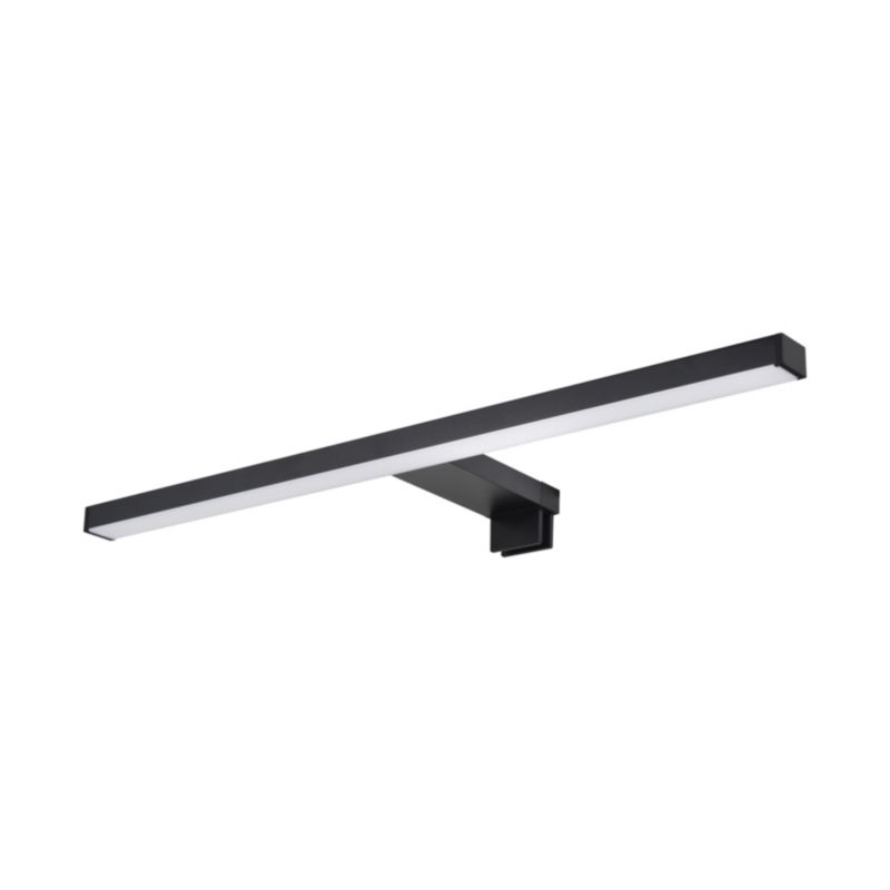 GoodHome Craven 3-i-1 badeværelsesvæglampe 1350 lm 4000 K 50 cm mat-sort