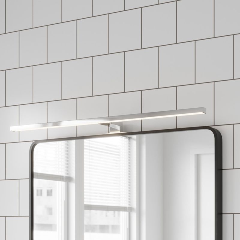 GoodHome Craven 3-i-1 badeværelsesvæglampe 1700 lm 4000 K 80 cm krom