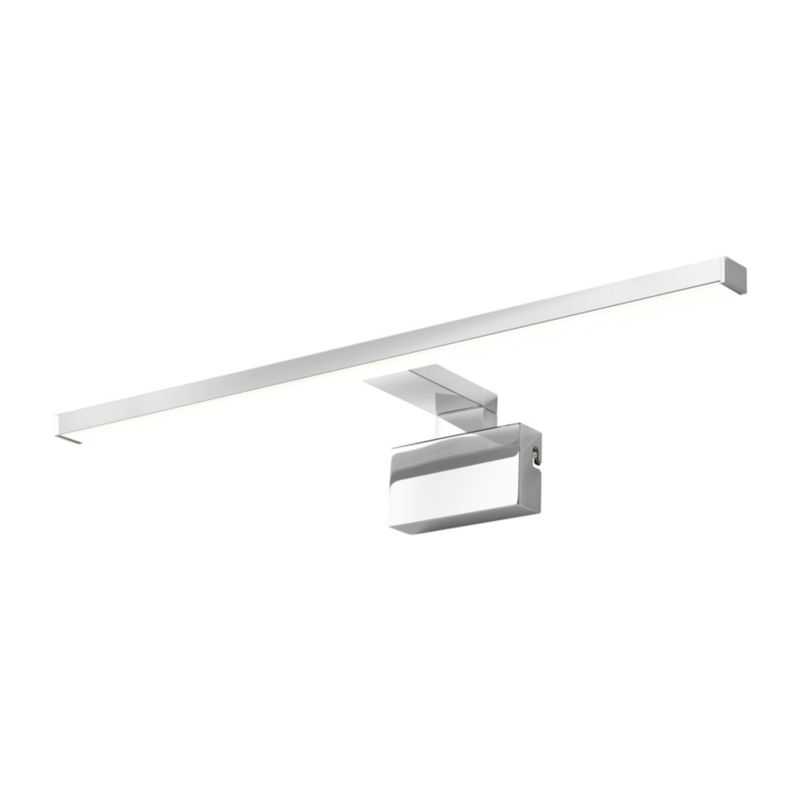 GoodHome Craven 3-i-1 badeværelsesvæglampe 1700 lm 4000 K 80 cm krom
