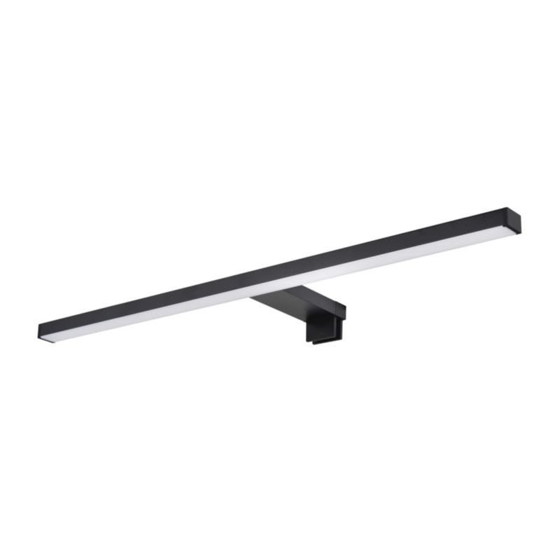 GoodHome Craven 3-i-1 badeværelsesvæglampe 1700 lm 4000 K 80 cm mat-sort