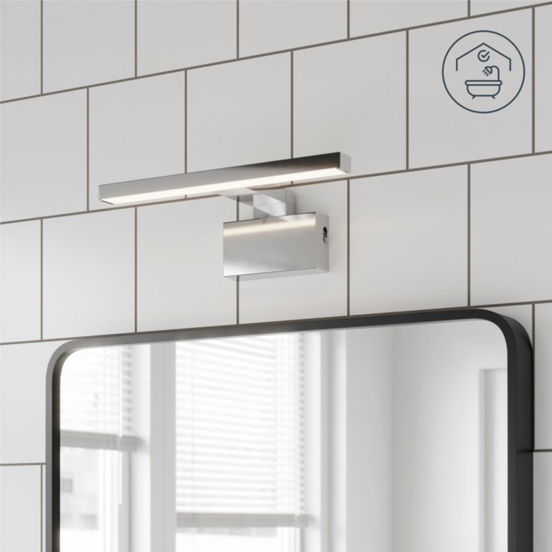 GoodHome Craven 3-i-1 badeværelsesvæglampe 900 lm 4000 K 30 cm krom