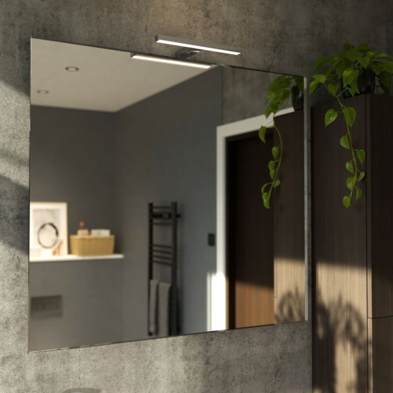 GoodHome Craven 3-i-1 badeværelsesvæglampe 900 lm 4000 K 30 cm krom