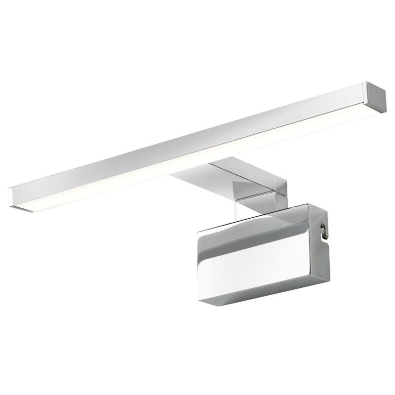 GoodHome Craven 3-i-1 badeværelsesvæglampe 900 lm 4000 K 30 cm krom