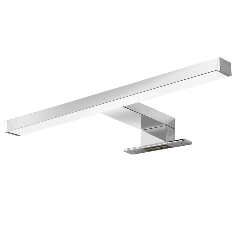 GoodHome Craven 3-i-1 badeværelsesvæglampe 900 lm 4000 K 30 cm krom