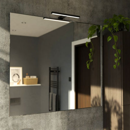 GoodHome Craven 3-i-1 badeværelsesvæglampe 900 lm 4000 K 30 cm mat-sort