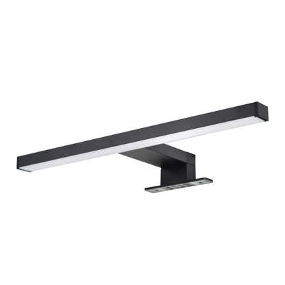 GoodHome Craven 3-i-1 badeværelsesvæglampe 900 lm 4000 K 30 cm mat-sort