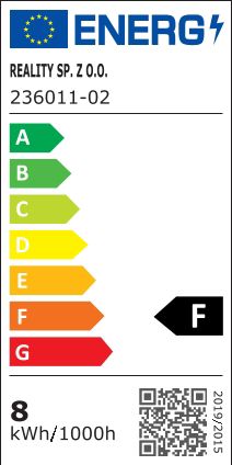 LED-væglampe Alamiya 1 x 8 W 640 lm mat-sort