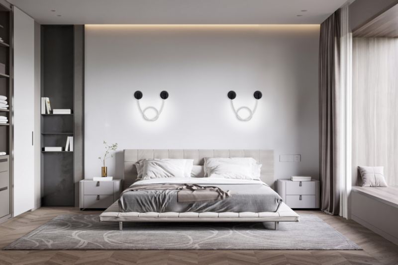 LED-væglampe Camelia 12,5 W 4000 K