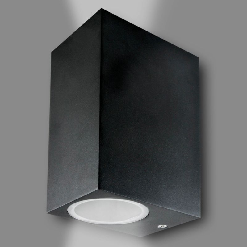 Vægarmatur LED Boston 2 x GU10 Sort