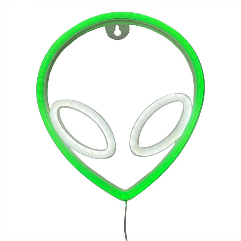 LED-væglampe Neon Alien USB 20x195x220 mm