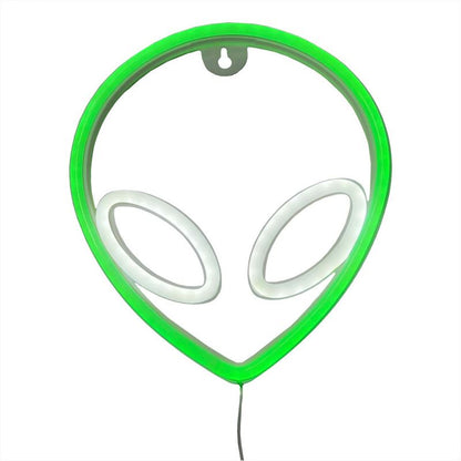 LED-væglampe Neon Alien USB 20x195x220 mm