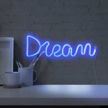 LED-væglampe Goldlux neon Dream USB