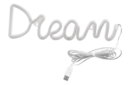 LED-væglampe Goldlux neon Dream USB