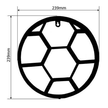 LED-væglampe Goldlux Neon Soccer USB 239 mm