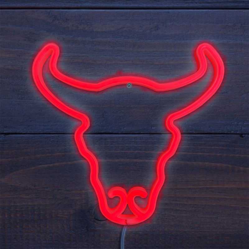 LED-væglampe Neon Taurus USB 20x208x288 mm